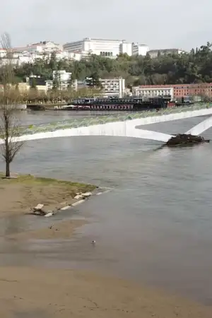 Clube Fluvial de Coimbra perde estrutura de Kayak Polo depois das cheias do Mondego